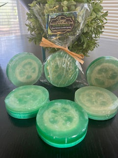 Fresh Forest Loofah Soap 2 Pack, Argan Oil, Shea Butter for Silky Soft Skin, Exfoliating Soap, Elbows, Feet, Dry Dead Skin, Entire Body